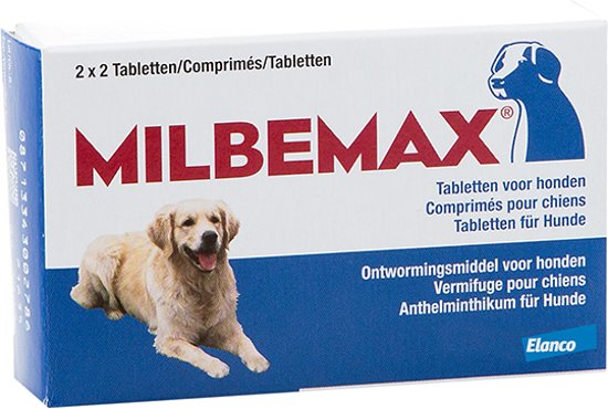 milbemax ontwormingsmiddel hond